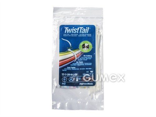  TWIST TAIL®  - VÁZACÍ PÁSKA, BÍLÁ